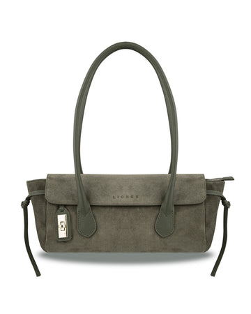 LEONA-Olive Suede